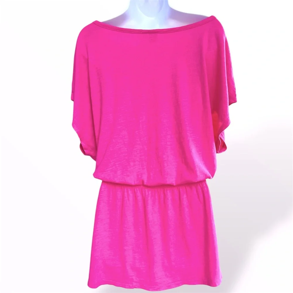 Roxy Bright Pink Cover-up Dress | Women’s M